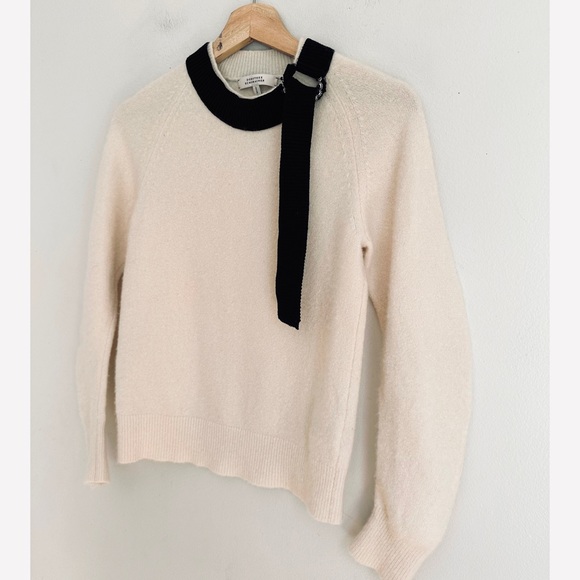 Dorothee Schumacher • Cashmere Detailed Neckline in Cream - Picture 5 of 11